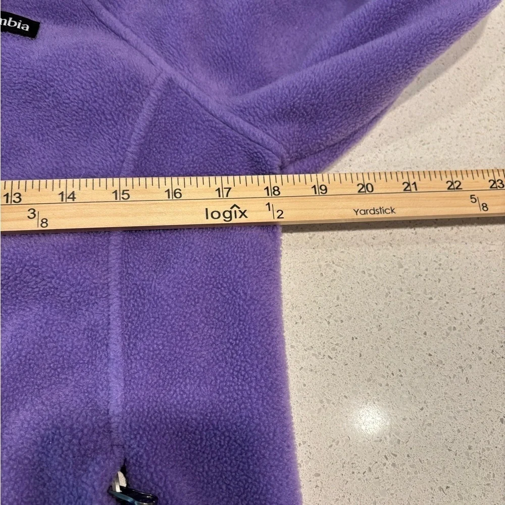 Columbia Lavender Fleece Zip Up
